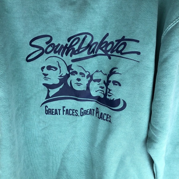 South Dakota Vintage Wash Sweatshirt XL COMFORT COLORS - Picture 2 of 4